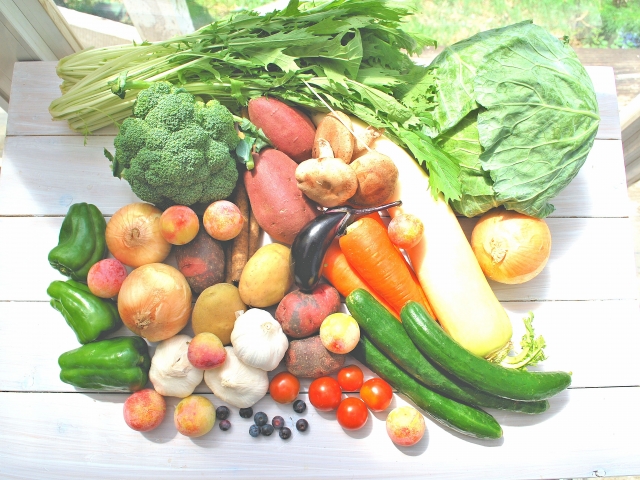 果物と野菜を楽しむ