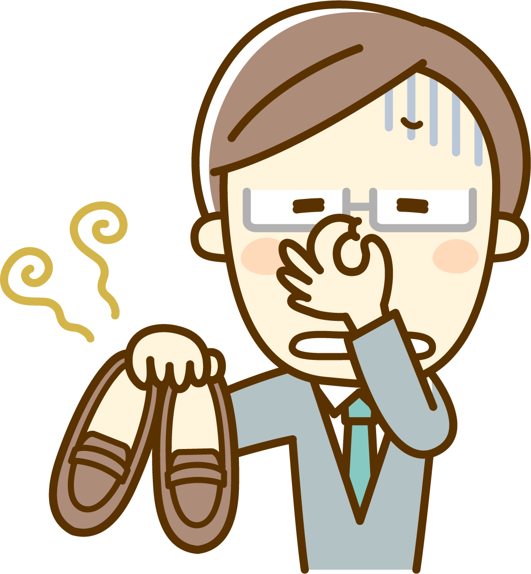 足の臭いはW対策で撃退