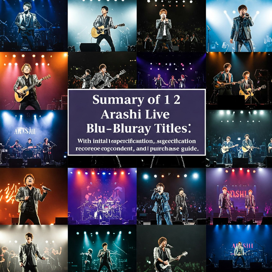 嵐のライブBlu-ray全12タイトルまとめ｜初回仕様・収録内容・購入ガイド付き