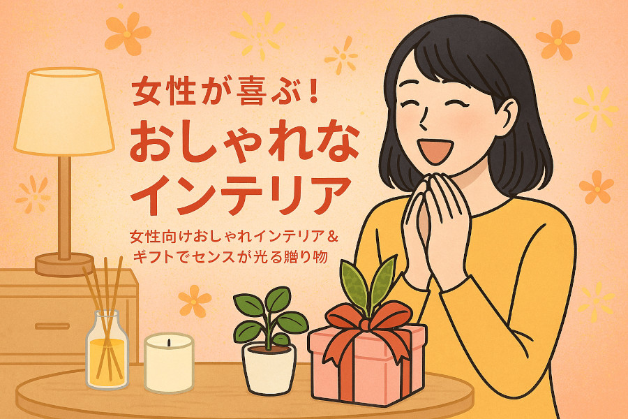 女性向けおしゃれインテリア＆ギフト特集｜センスが光る贈り物アイデア集