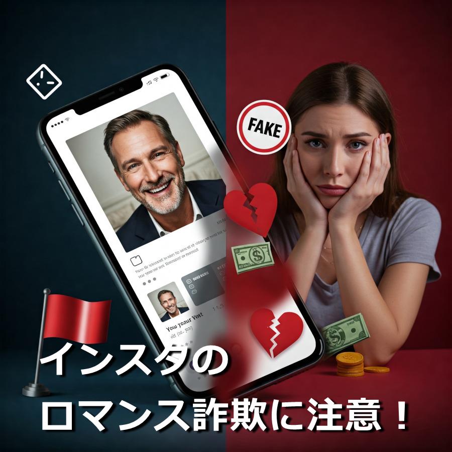 インスタでロマンス詐欺を見抜く！知っておくべき特徴とは
