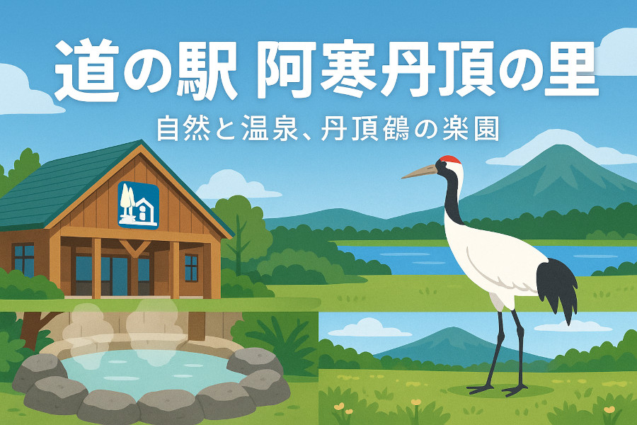 道の駅 阿寒丹頂の里 完全ガイド｜グルメ・温泉・丹頂鶴スポットを徹底紹介！