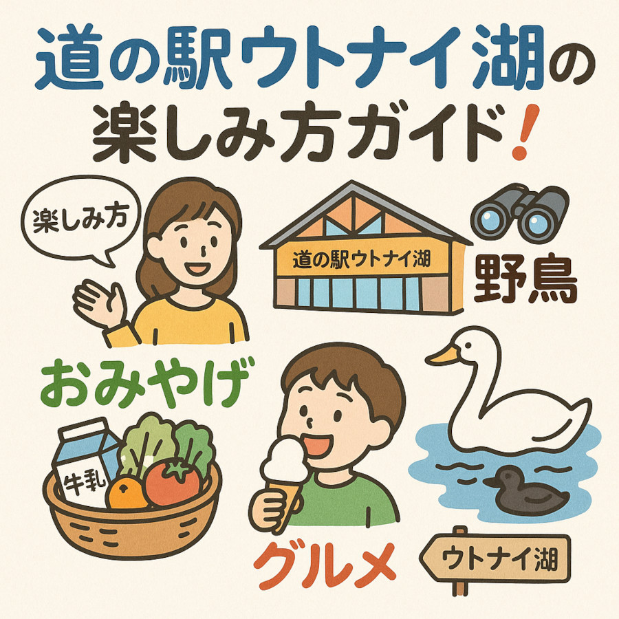 道の駅 ウトナイ湖の楽しみ方ガイド！絶景・グルメ・野鳥観察スポットも紹介