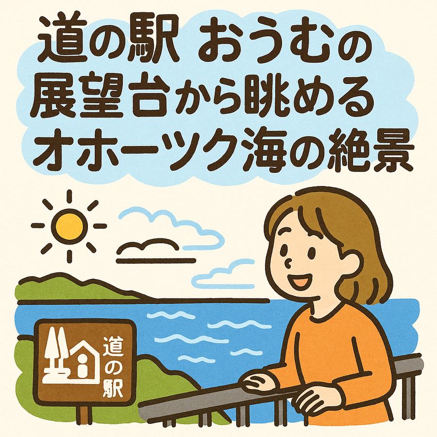 道の駅おうむはオホーツク海の絶景スポット！展望台の魅力を徹底解説