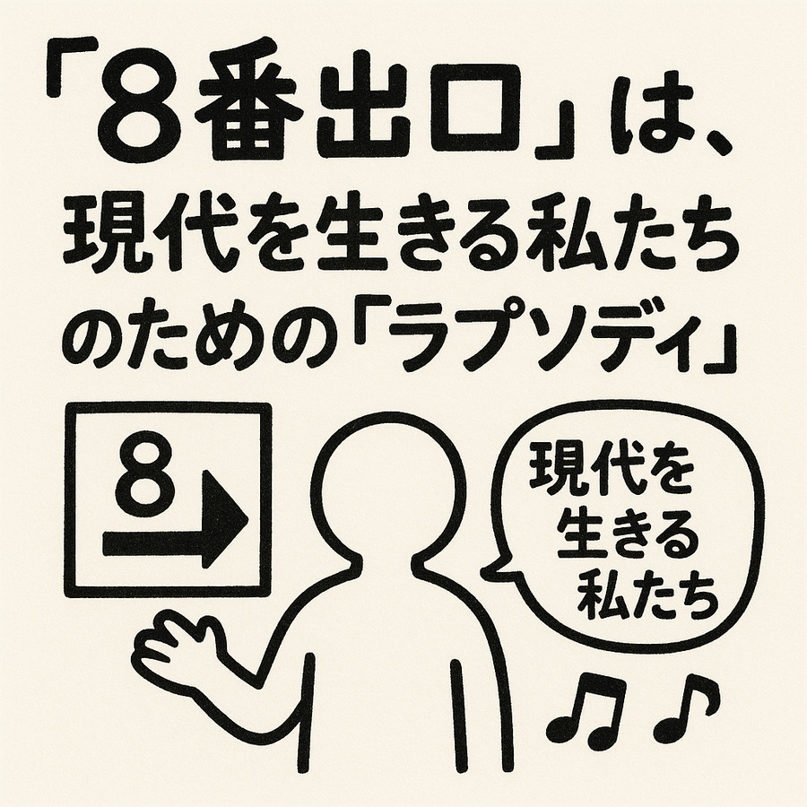 『8番出口』は、現代を生きる私たちのための「ラプソディ」だ！