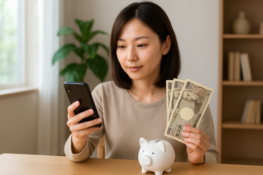 スマホで月5,000円貯金するコツ、教えます
