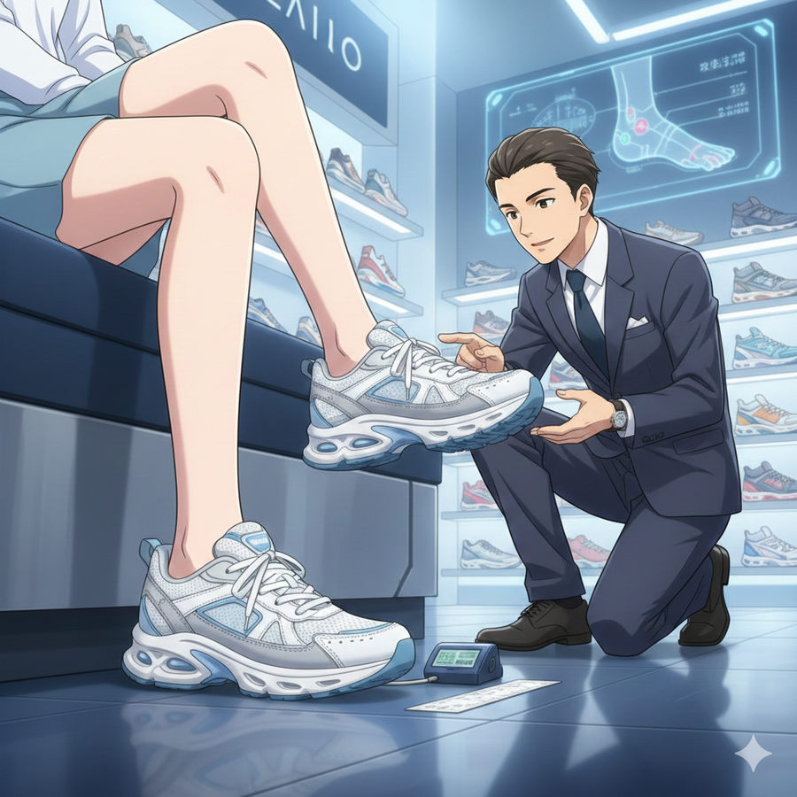 厚底すぎない機能性スニーカーが欲しい人へ|失敗しない“ぴったりサイズ”の選び方と人気モデル