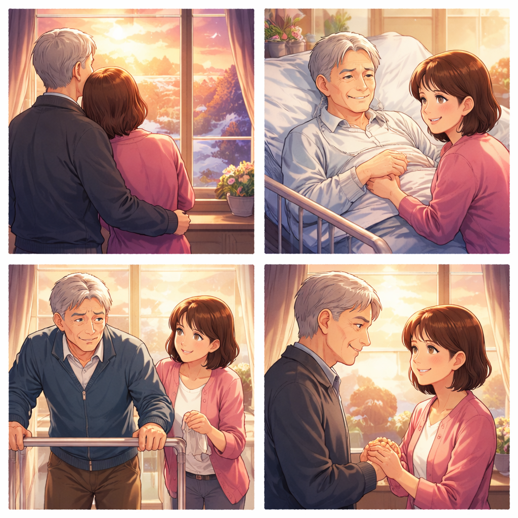 振り返りながら並ぶ時間