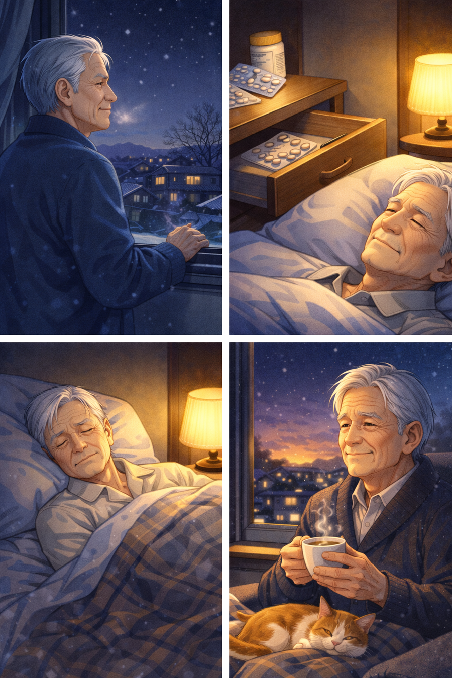 冬の静寂に包まれて