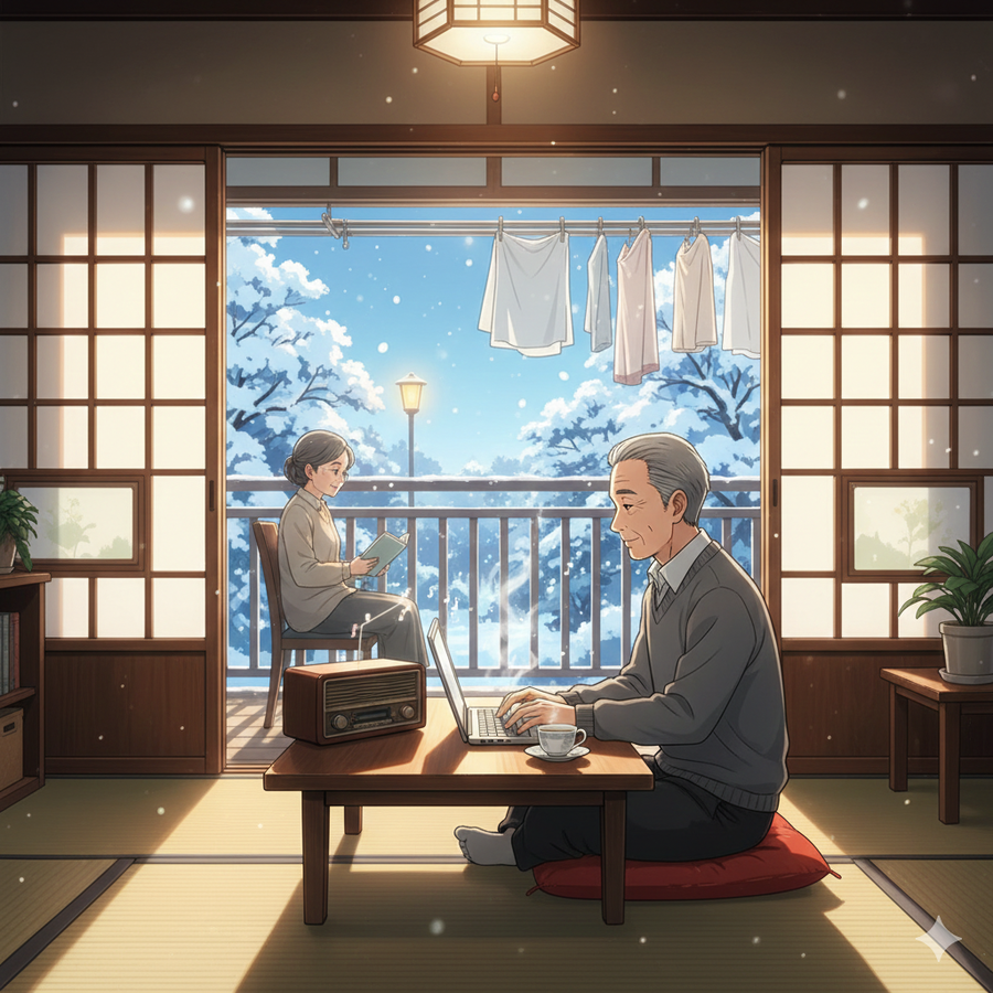 日差しに誘われる午後のひととき