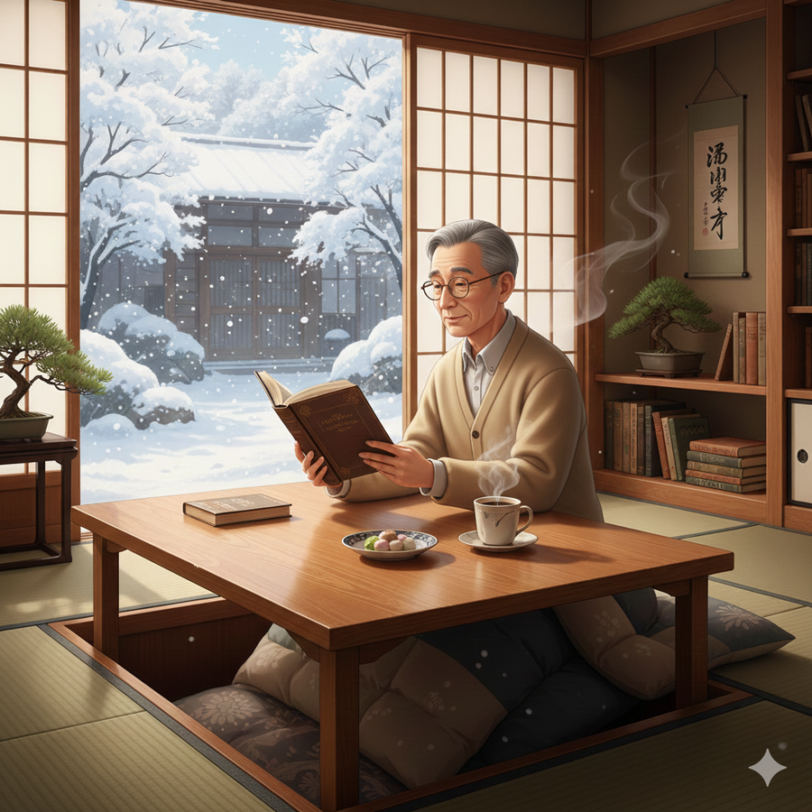 静寂とコーヒーと、本がある幸福