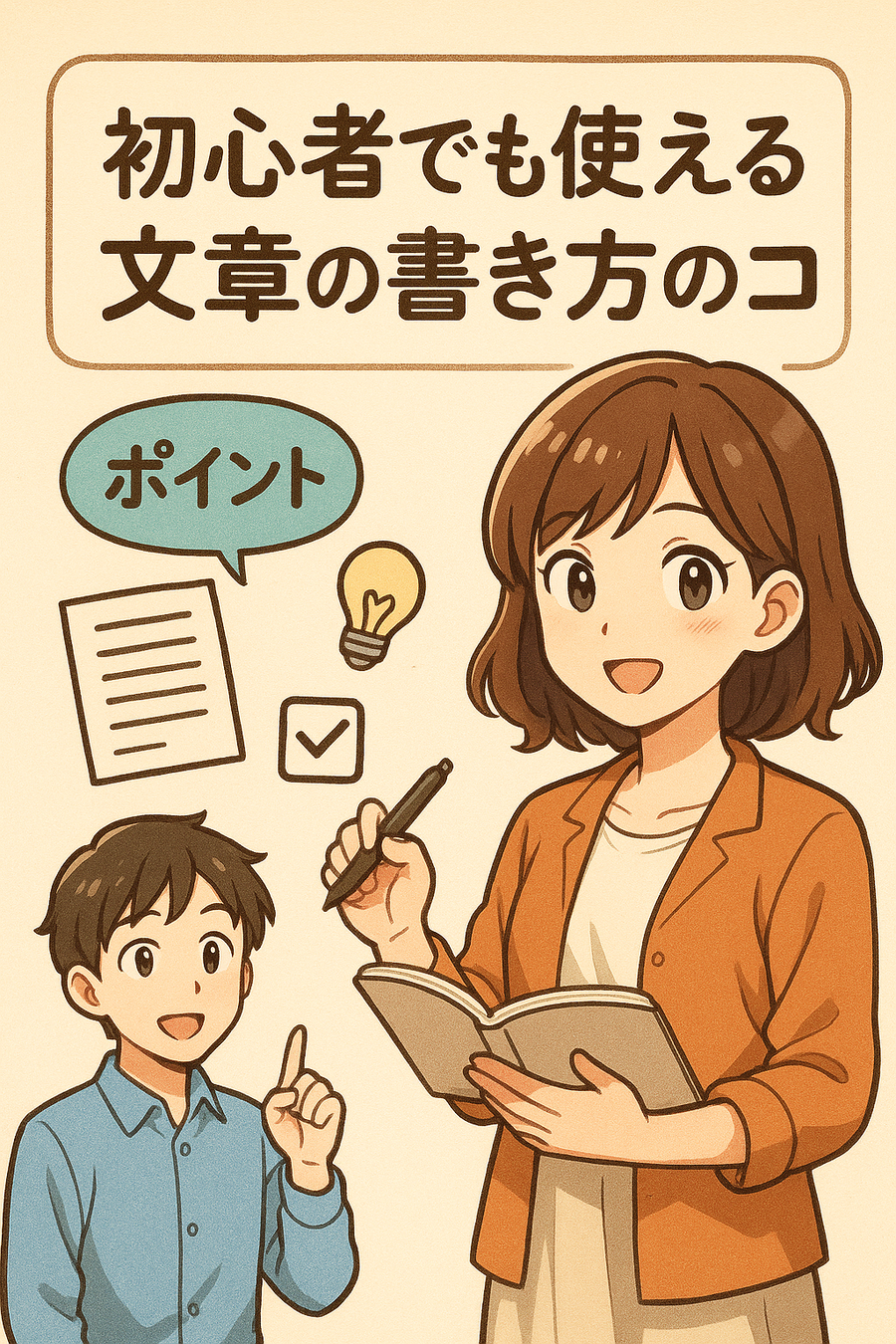 初心者でも使える文章の書き方のコツ