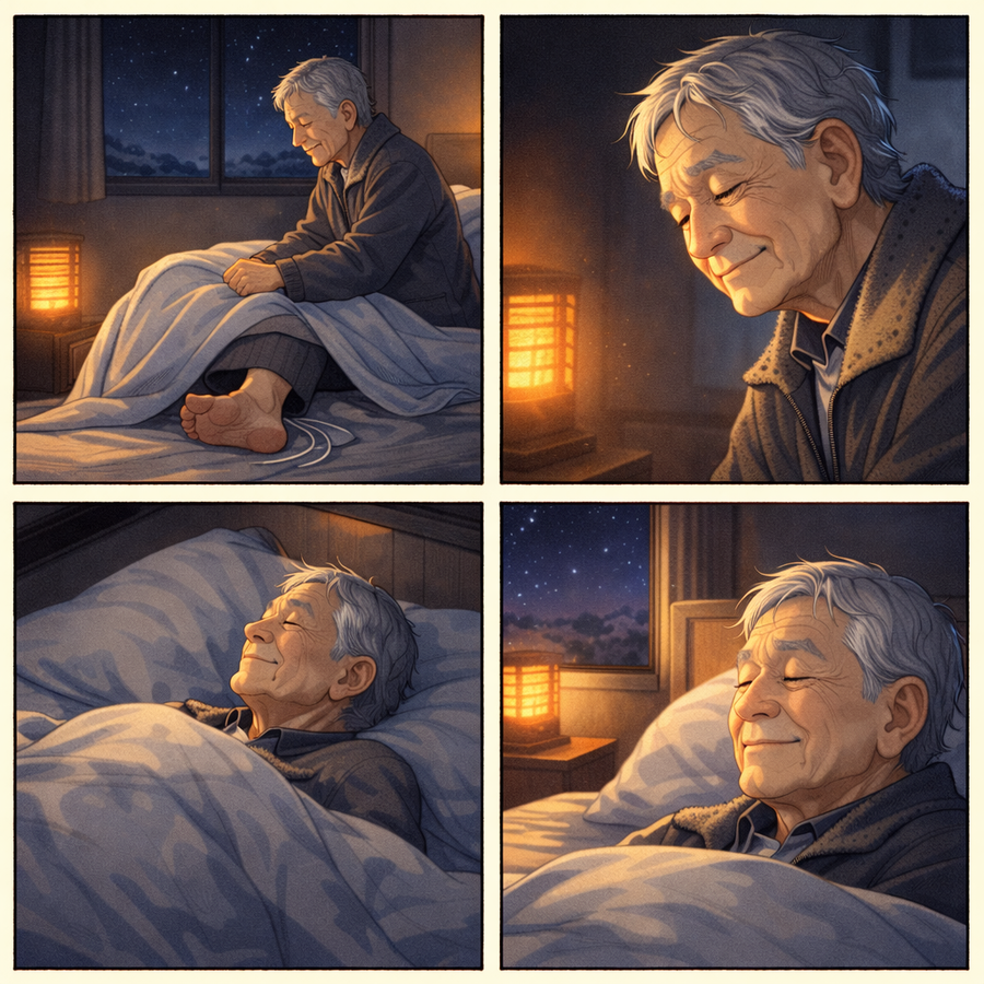 凍える夜に残った、確かな安堵