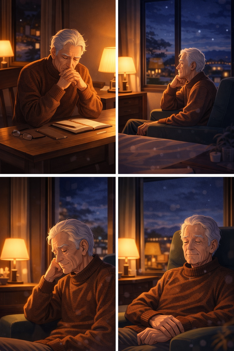 年の終わりの夜、静けさの中で自分と向き合う