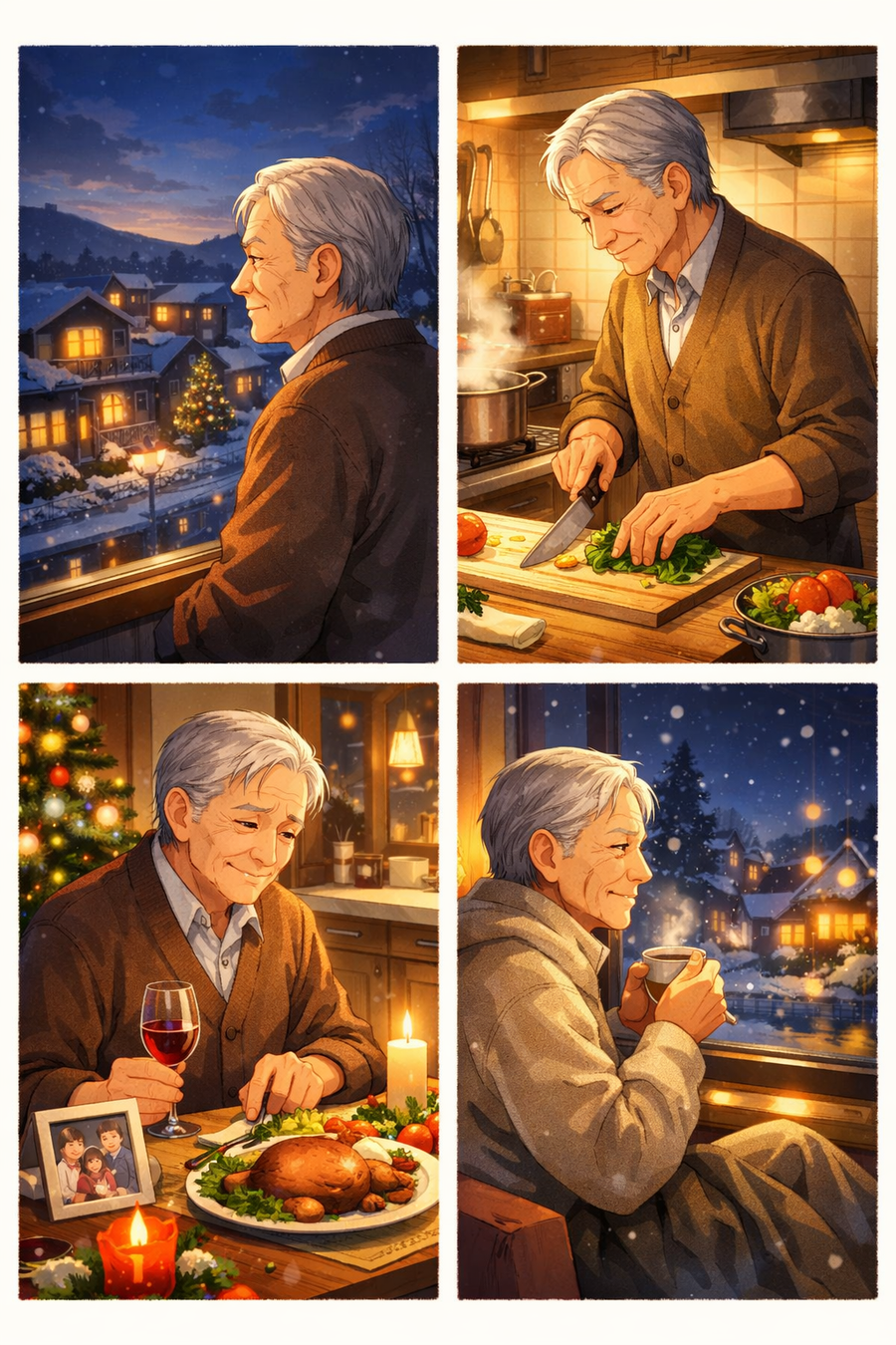 灯りがともる時間に思うこと