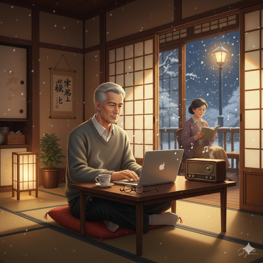 静寂に包まれる夜の時間