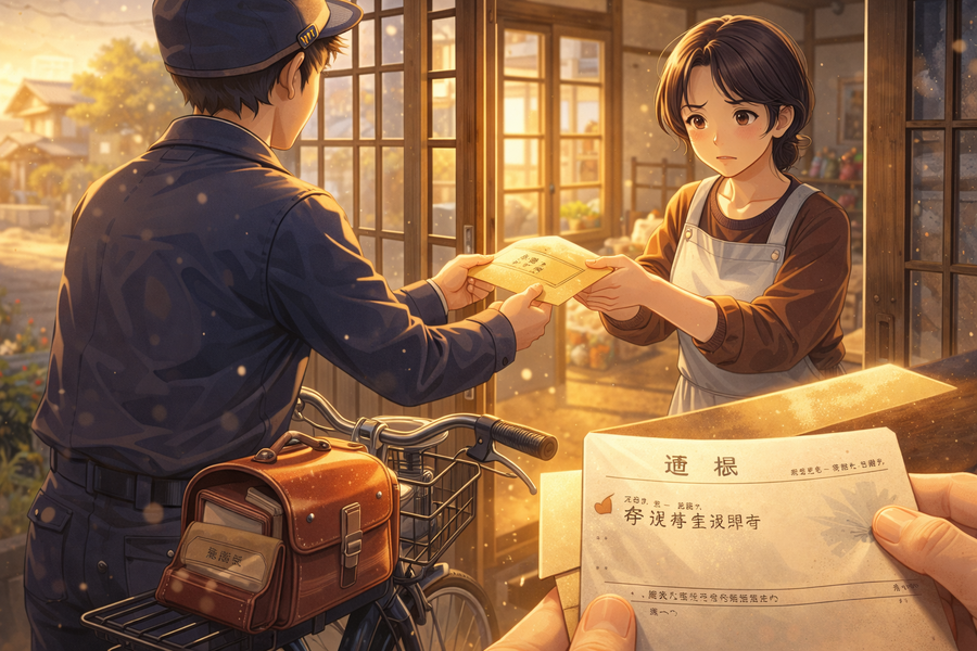 電報という特別な知らせ