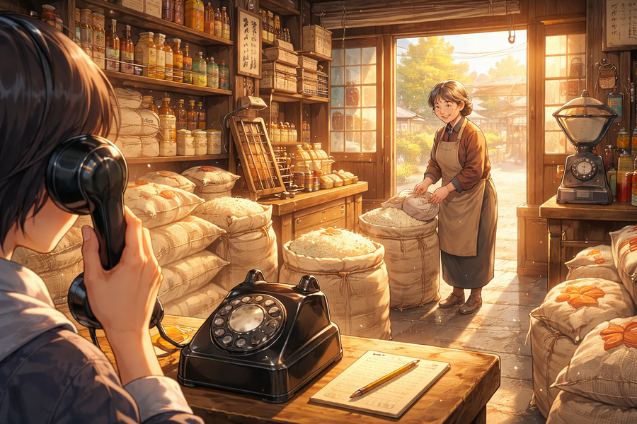 電話を借りに行った午後