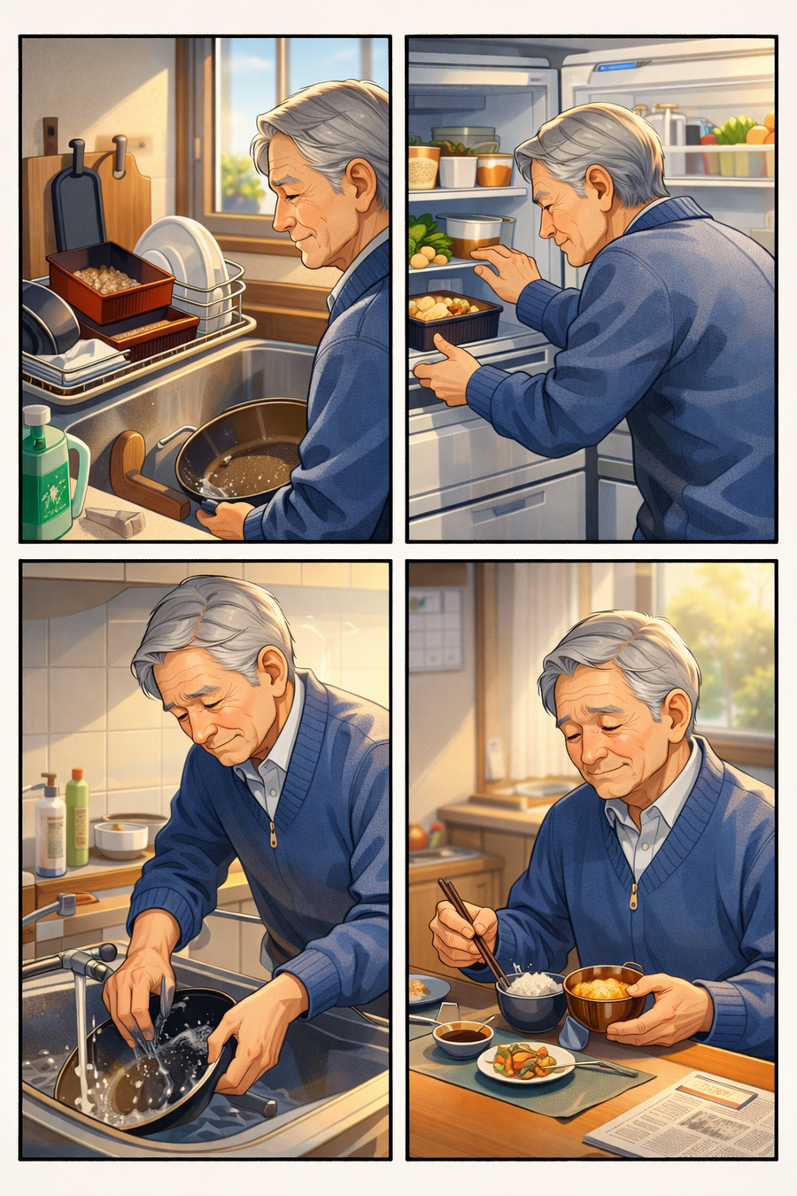 正月明けの台所に漂う現実