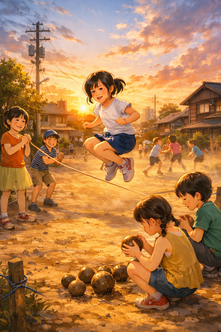 ゴム跳びと泥だんご:昭和36年の放課後