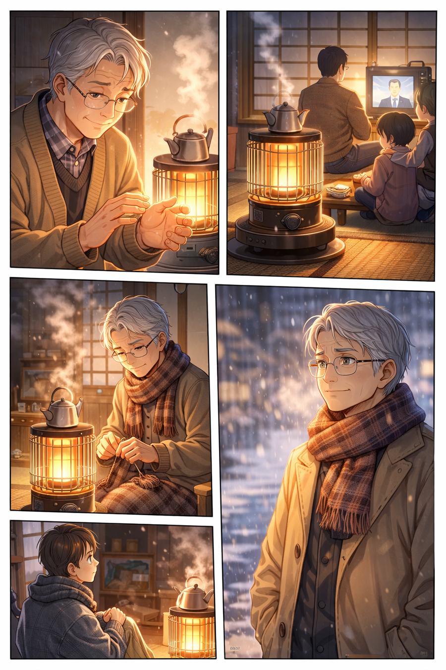 低い気温と、温かな記憶