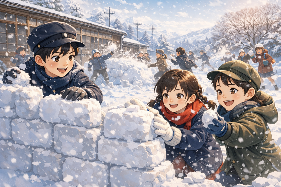 赤いほっぺと秘密基地