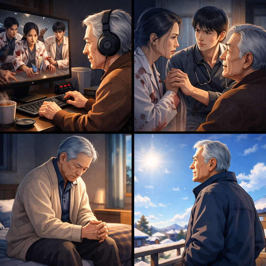 物語に支えられた夜、静かに続く日常