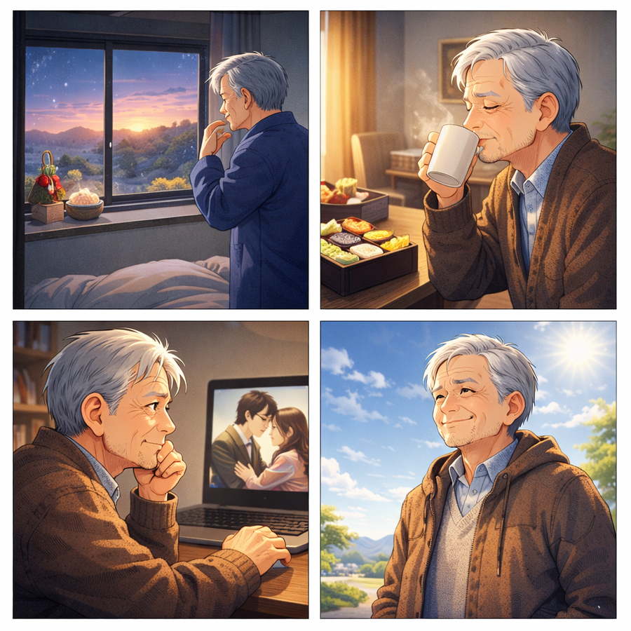 穏やかな一日が教えてくれる、確かな歩み