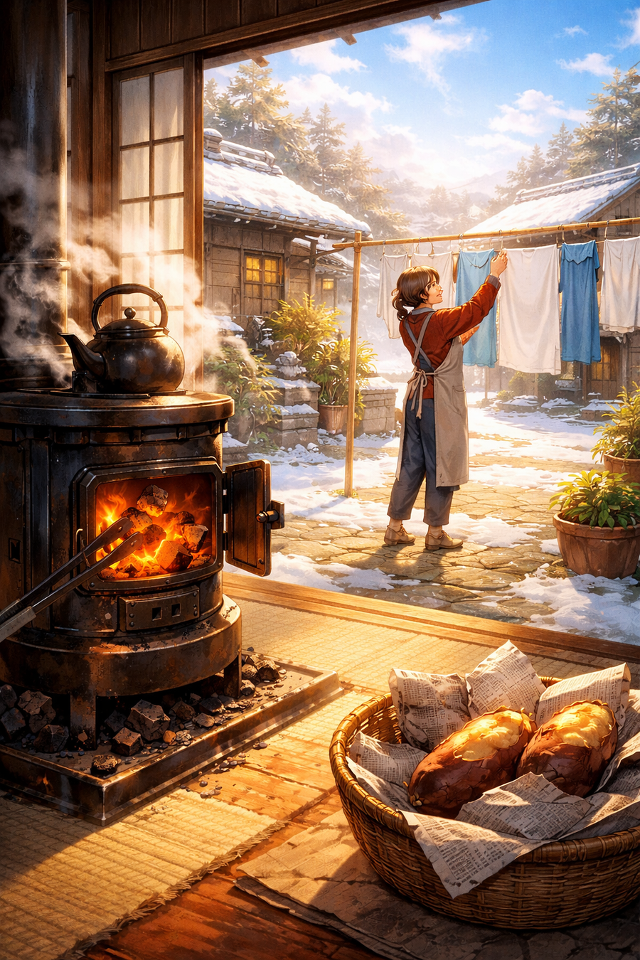 石炭ストーブが教えてくれたこと