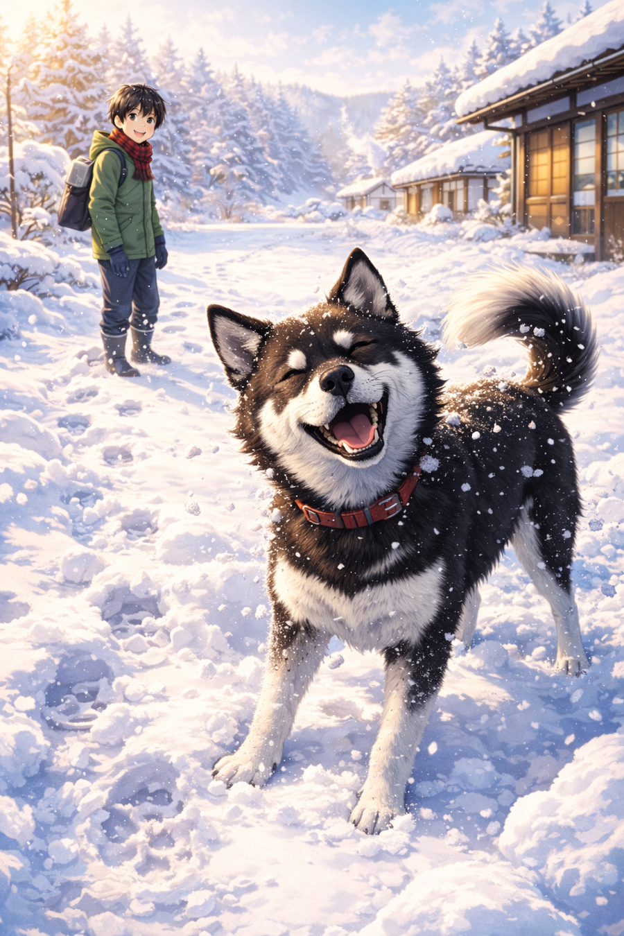 雪原の王様コロ