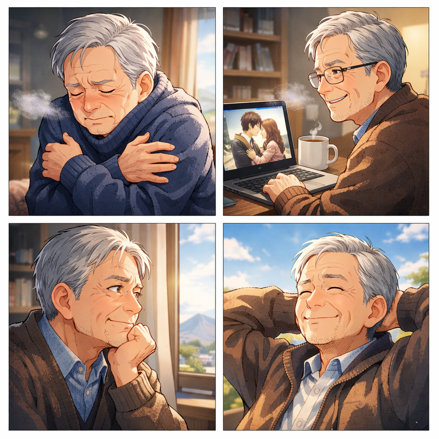 寒空の下で、静かに実感する成長