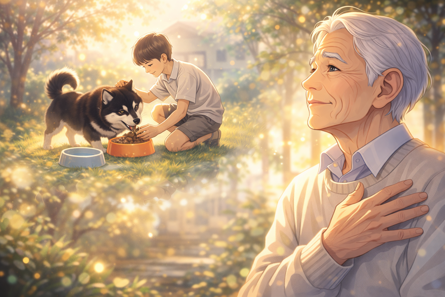 コロの水皿と、小さな責任