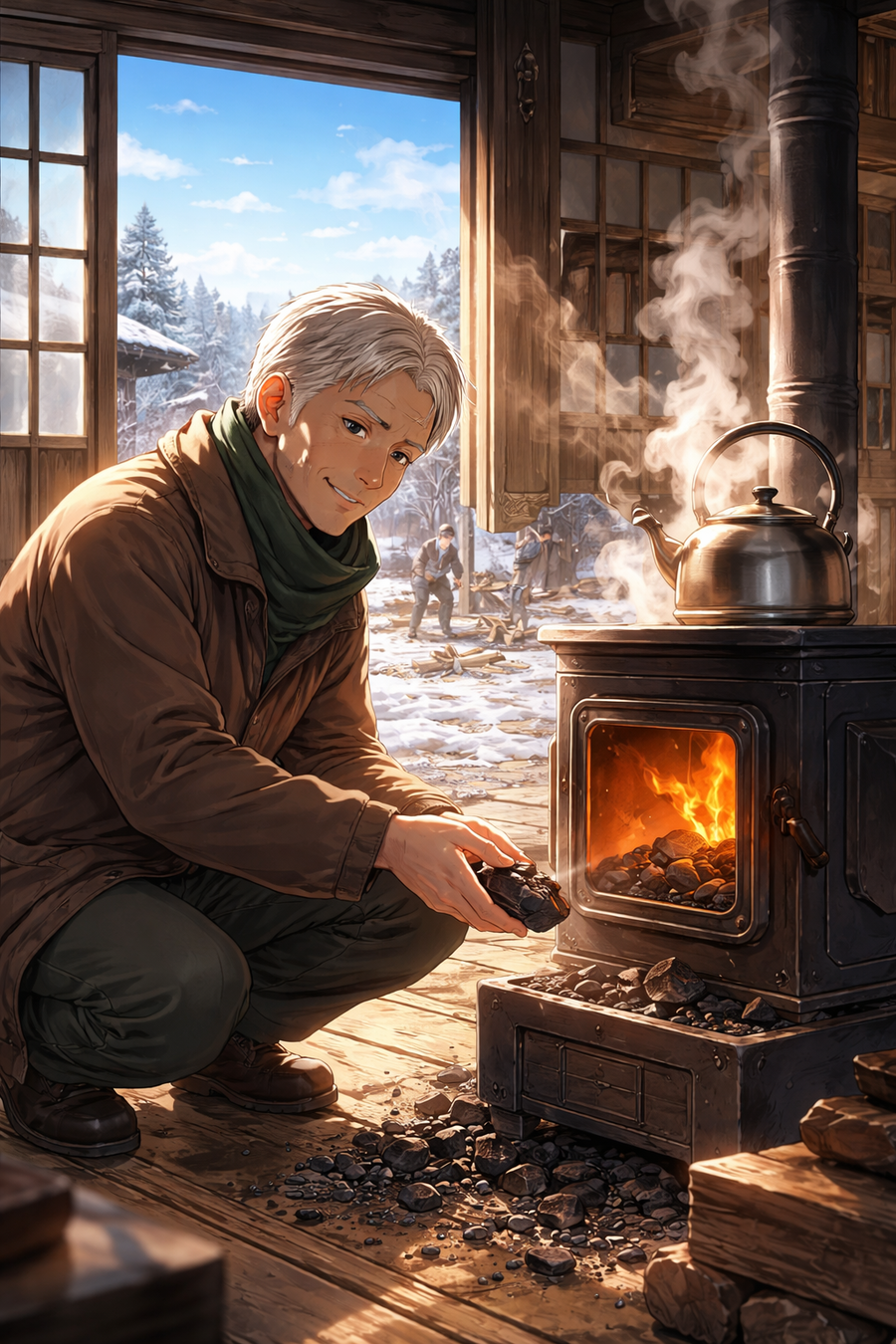 石炭の匂いが運んできた冬