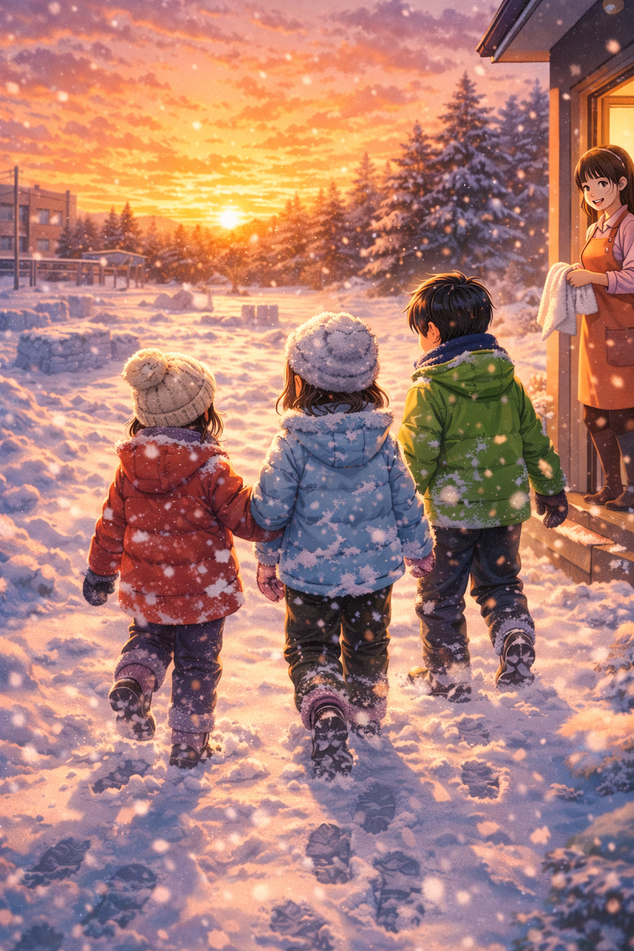 夕暮れの帰り道と小さな誇り