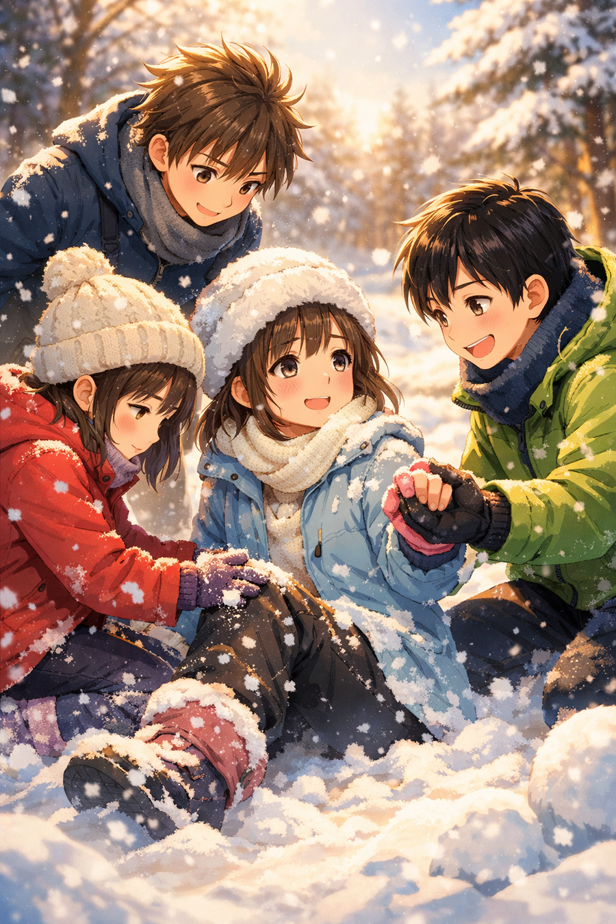 雪の痛みと優しさ