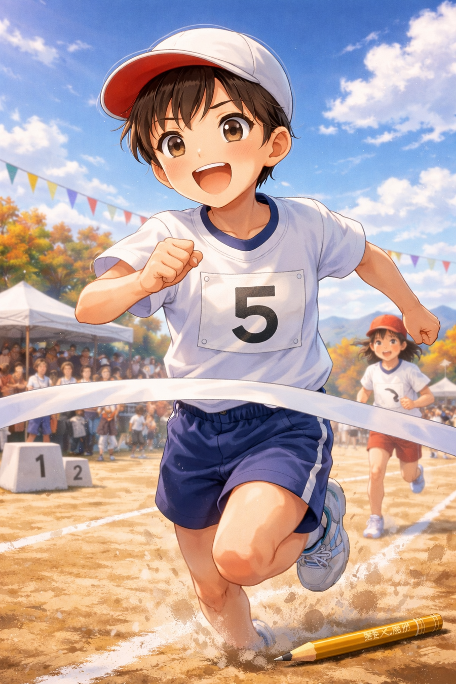 あの秋の青空、三位の鉛筆と、ほんの少しの誇り。