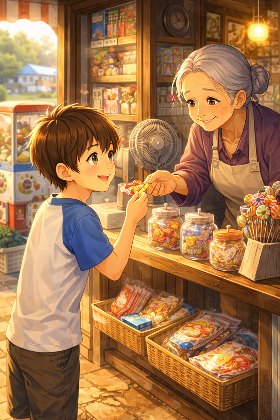 飴玉ひとつ分の、あたたかい記憶