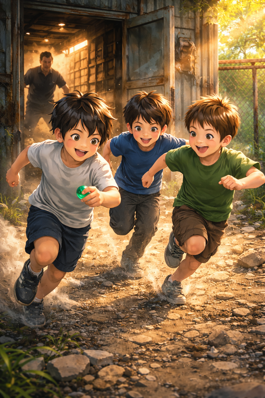 心臓が壊れるほど笑った、あの日のビー玉。