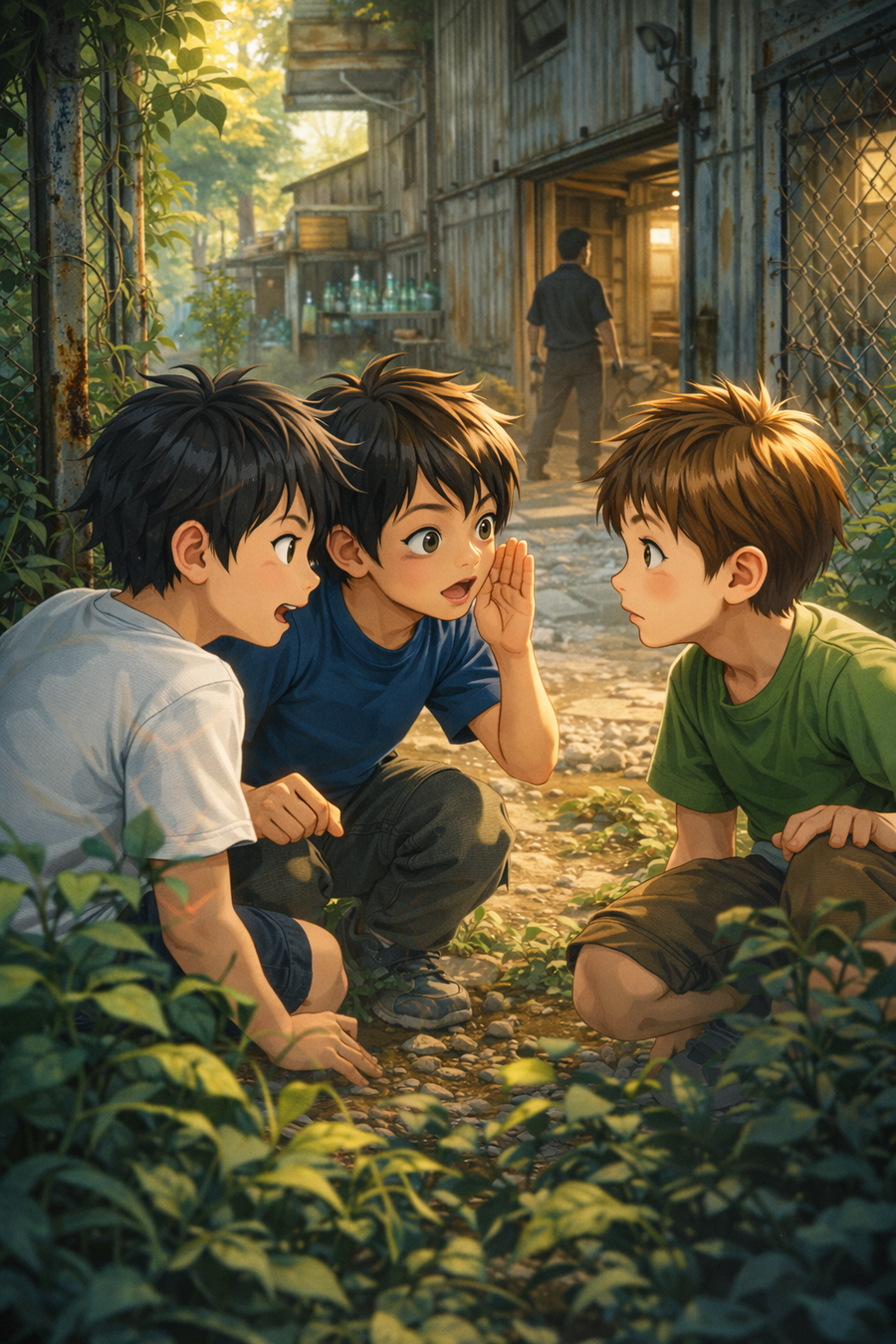 地図のない作戦会議と、肩が触れ合うほどの距離感。