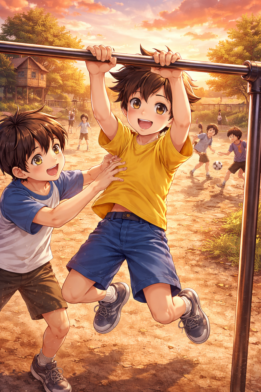 膝のすり傷と、無敵の放課後。