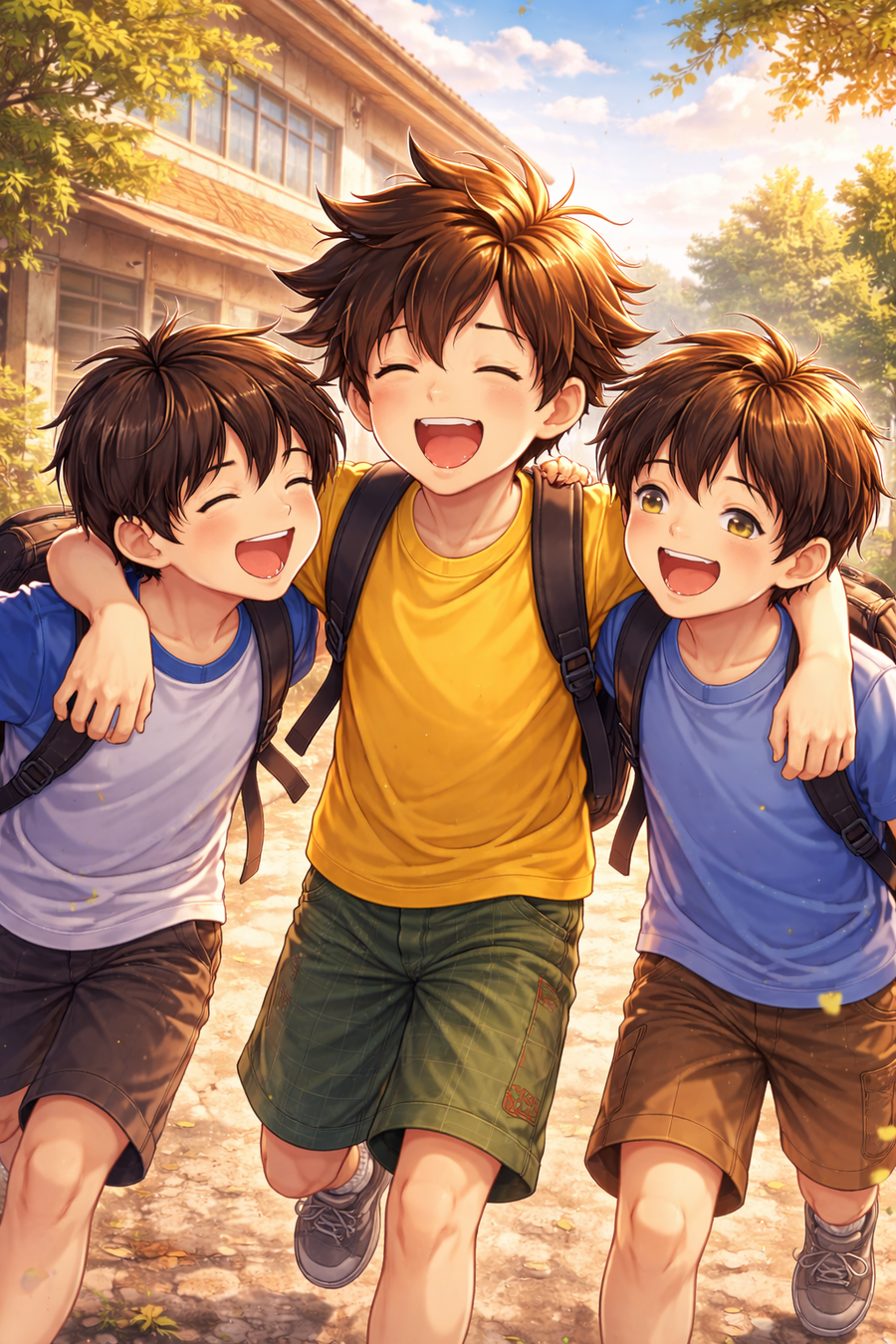 あの日笑い転げた私が、今日の私を照らしている。