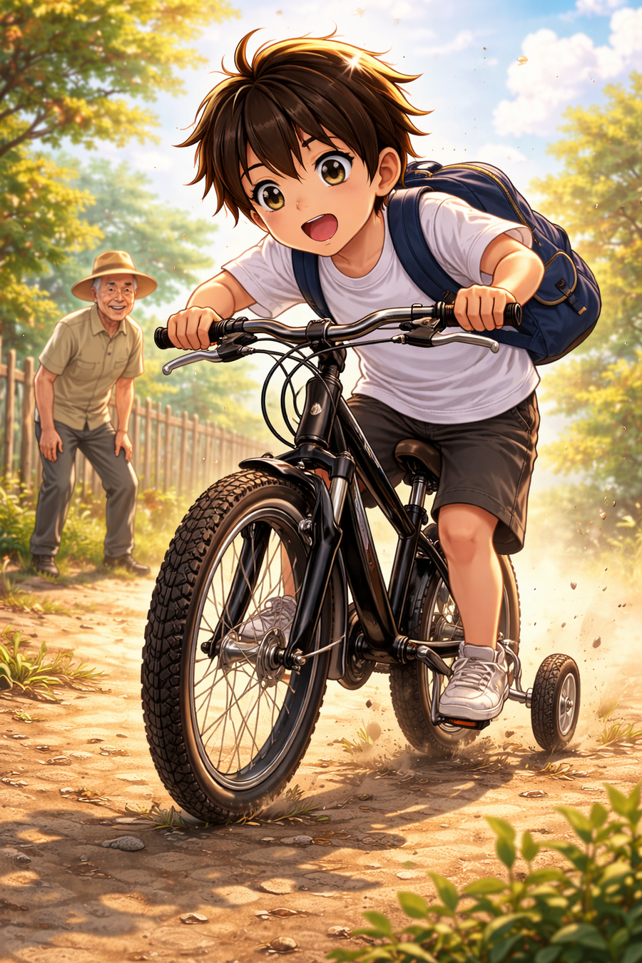 補助輪を脱ぎ捨てた日