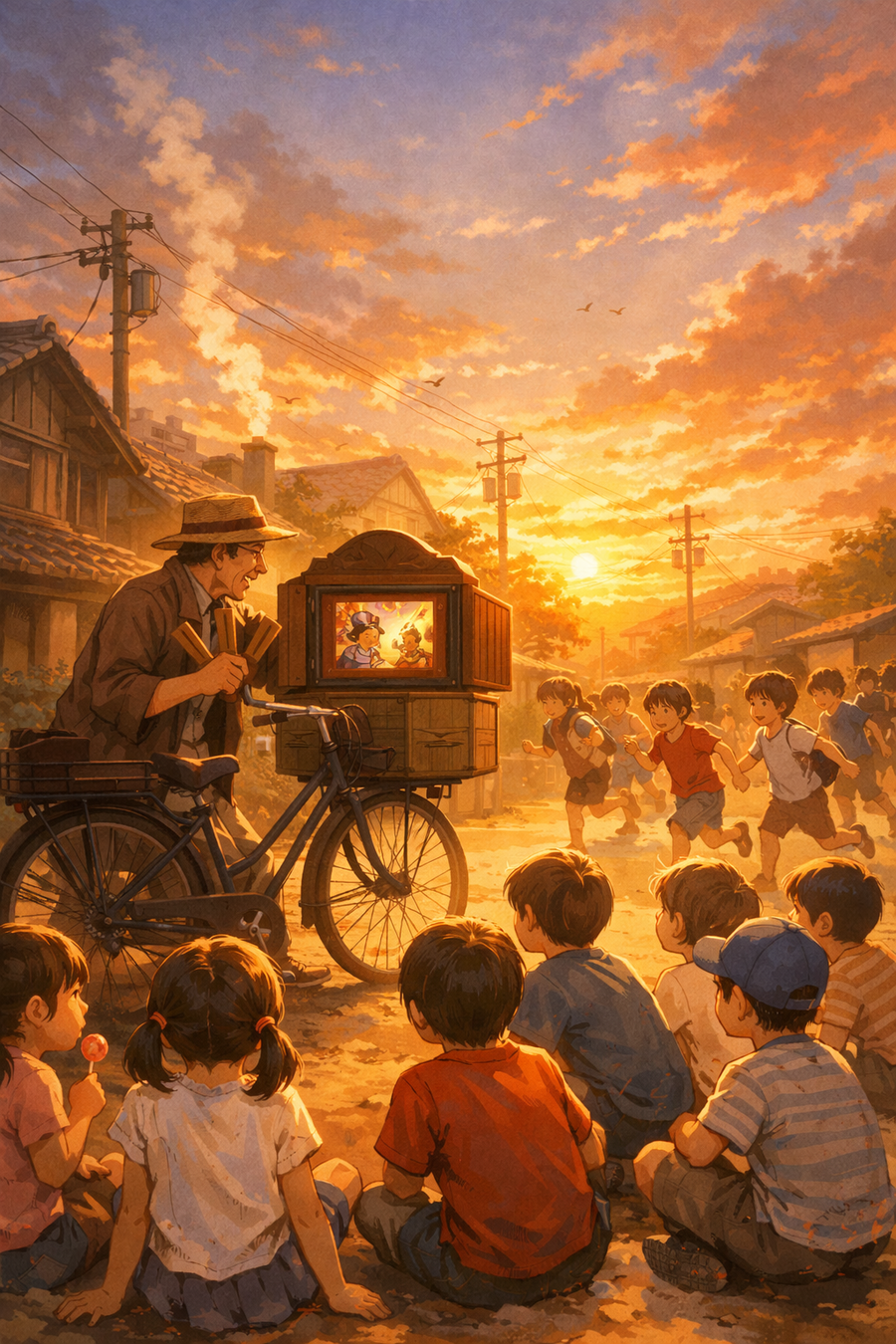 「カン、カン」と心が満たされる、あの夕焼け。