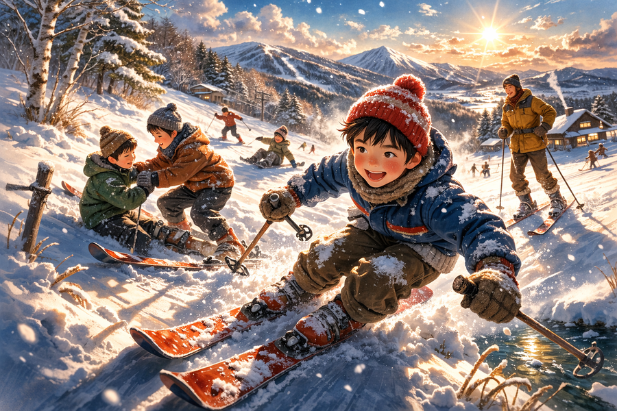 心の雪景色は、凍える日常を温めるためのお守り。