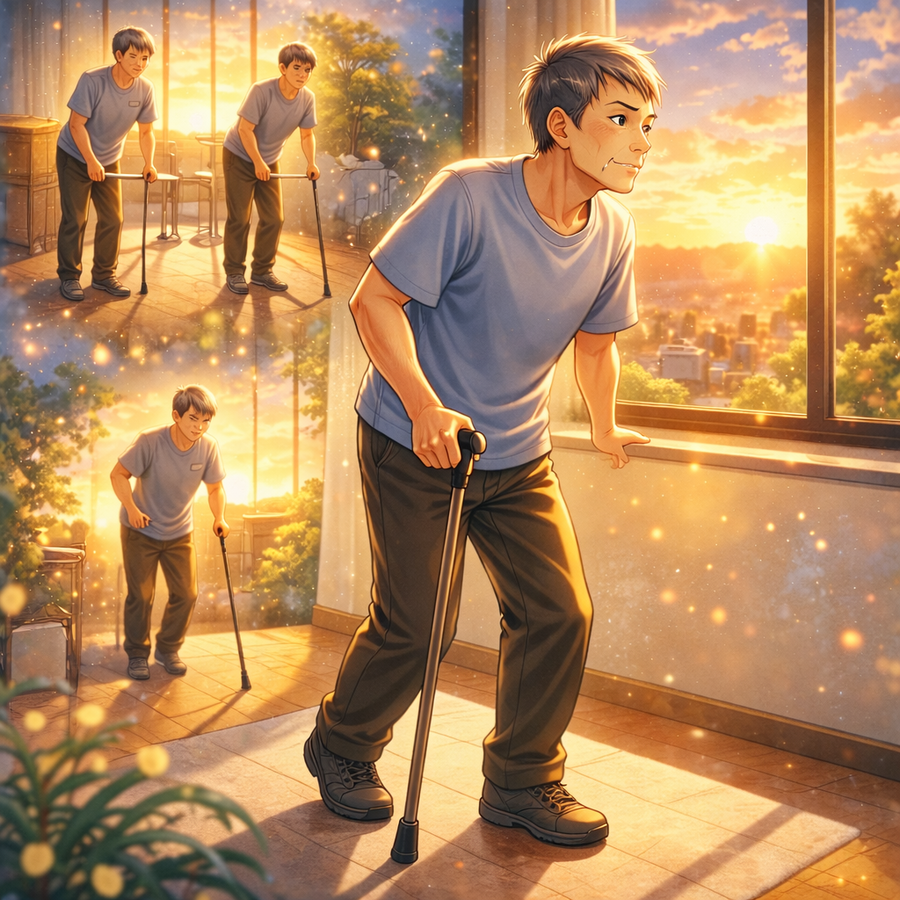 ゆっくり進む、確かな道