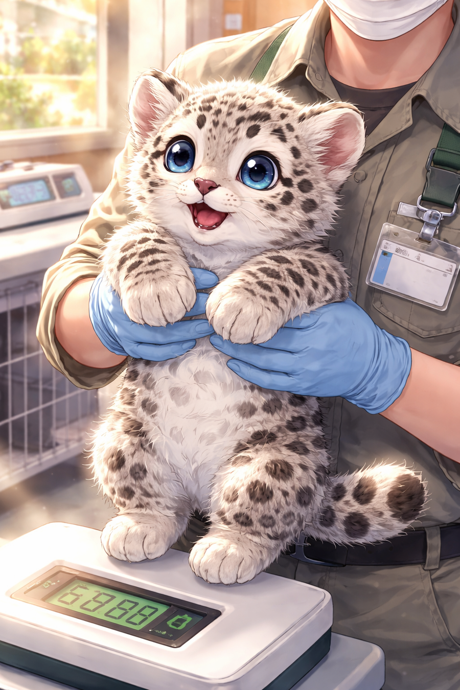 旭山動物園のユキヒョウ・リヒト!貴重な体重測定を徹底解説!