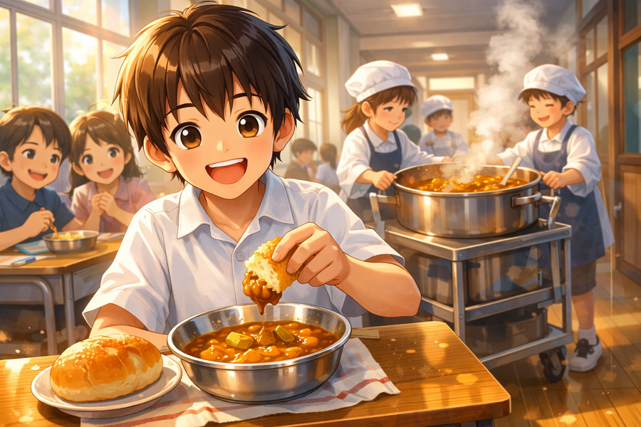 銀色の食器に入った「カレーシチュー」の湯気に心が躍った日