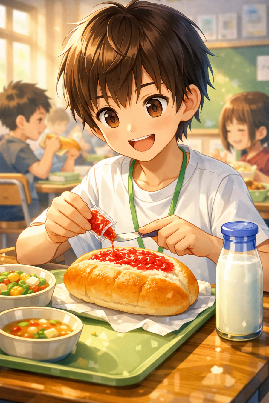 コッペパンとジャム、あの組み合わせは小さなごちそうだった