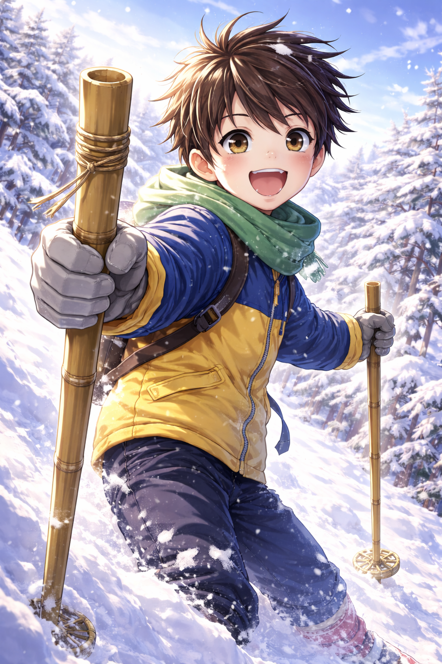 竹ストックが教えてくれた不器用な強さ〜完璧じゃない道具が、最高の宝物〜