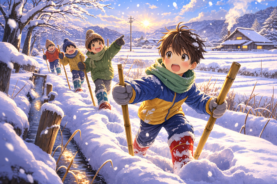 銀世界は、子どもを冒険家に変える〜怖さの向こうにワクワクがある〜